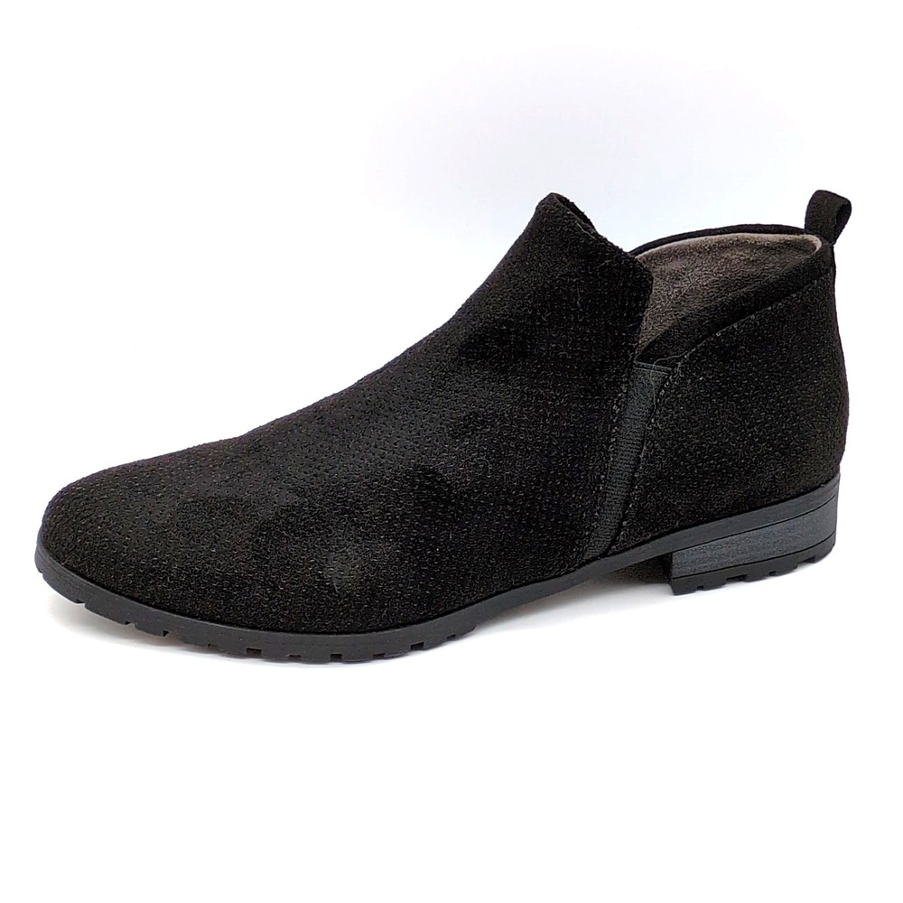 Dr.‎ Scholls Boots Womens Rhythm Black 10 Ankle Bootie Shoe Stretch Comfort